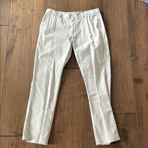 Vineyard Vines Cream Slim Fit Club Pant
